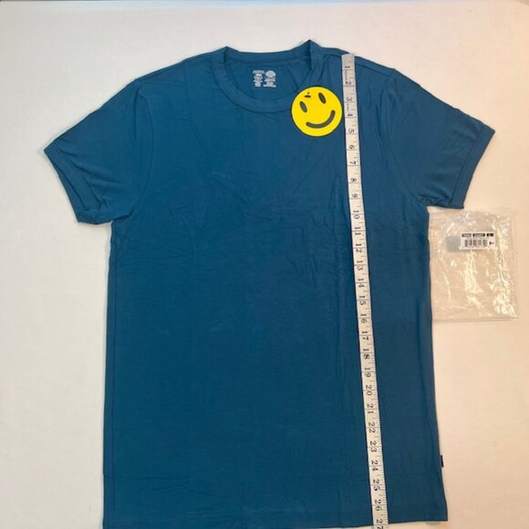 Andrew Christian Size Large Modal/Rayon Form Fitting T-Shirt - Dark Teal - Picture 3 of 7